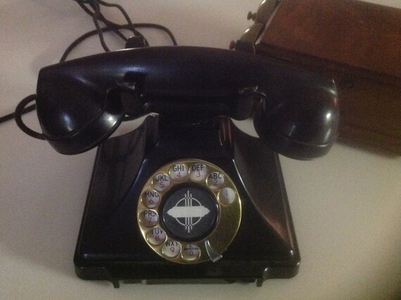 Western Electric Telephone With Seperate Ringer - 