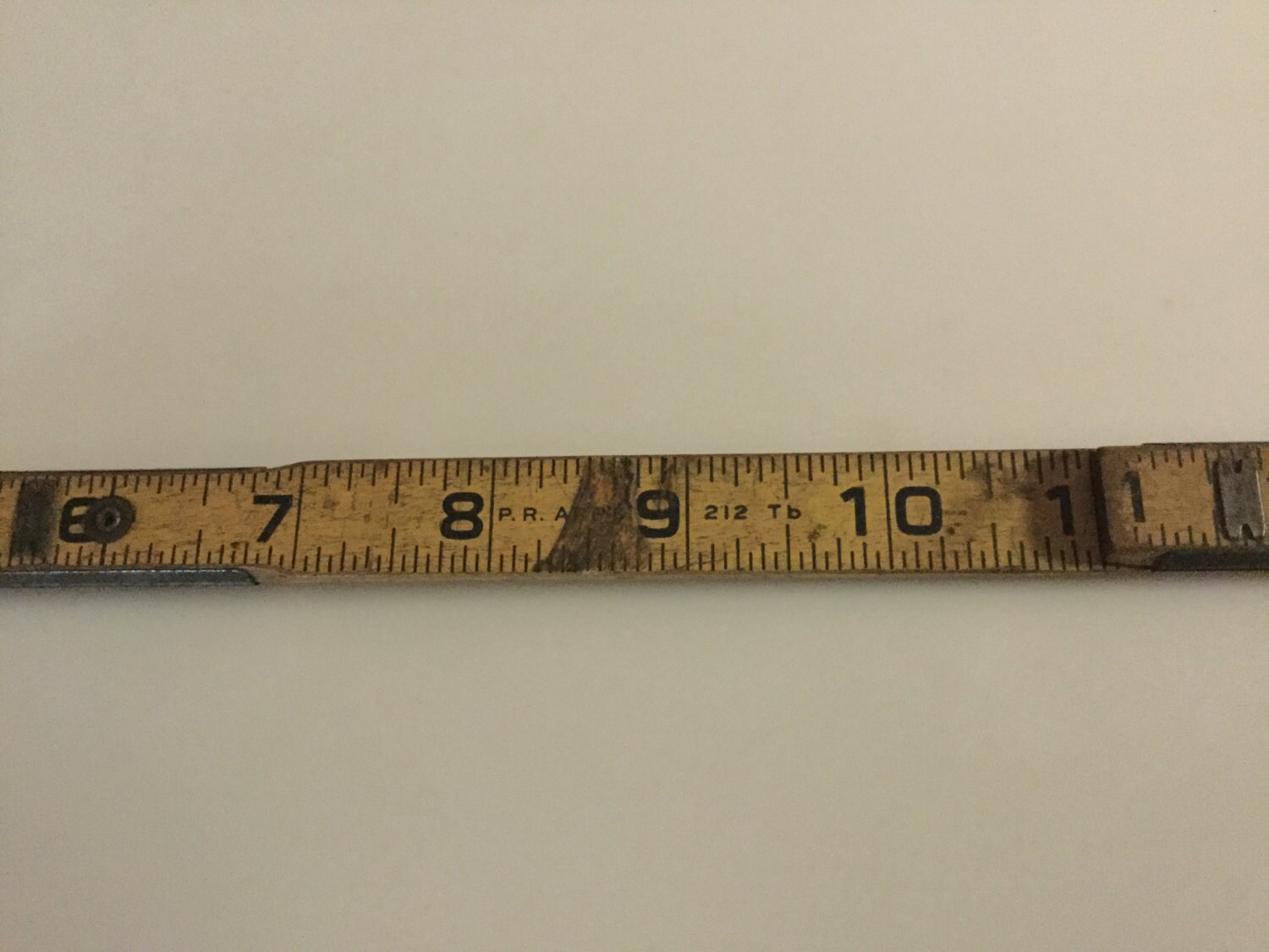 8.3 inches on online ruler