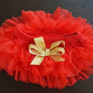 Ready to ship Red chiffon Tutu bloomers, baby&#39;s 1st , birthday, baby photo, christmas, Valentine&#39;s,  prop,smash cake set,infant toddler sets