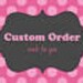 ashleykgallegos reviewed Custom order listing for ashleykgallegos