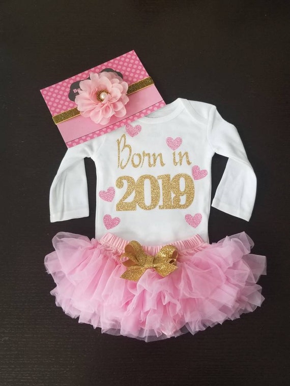 born in 2019 onesie