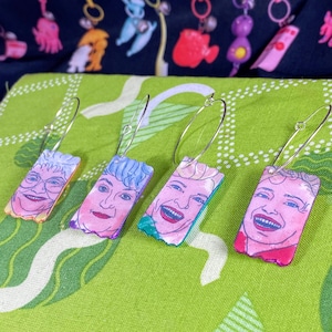 Thank you for Being a Friend Wine Glass Tags Golden Girls Blanche Rose Sophia Ladies