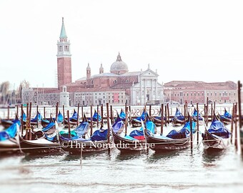 Venice Italy Photography Gondola Boat Venice Wall Art Italy Decor Venice Wall Print Travel Wall Art Europe Decor Gondola Picture Boat Print