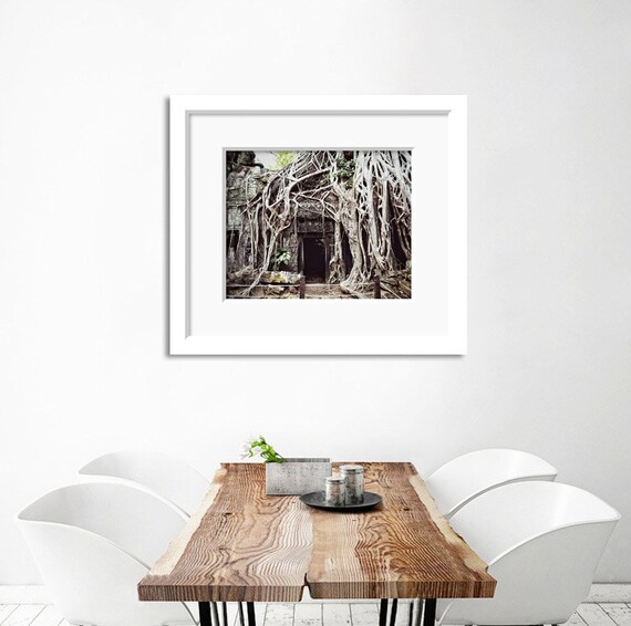 Southeast Asia Decor Cambodia Wall Art Ta Prohm Temple Etsy