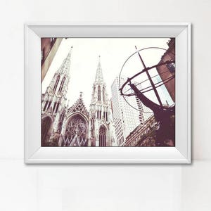 St Patrick's Cathedral, New York Print, Church photo, NYC Architecture print, New York City photo, New York Photography, Travel Wall Art image 2