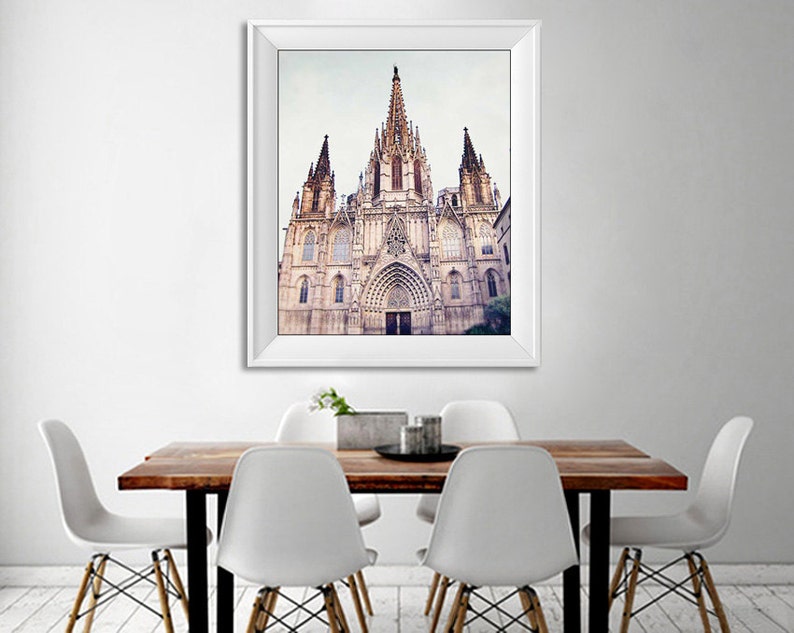 Gothic Art Print Architectural Photo Spain Photo Architecture - Etsy