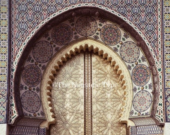 Morocco decor, Travel Art Print, Door Photography, Travel Wall Print, Fez photo, Morocco Door Photo, Door Wall Art, Morocco Travel Decor
