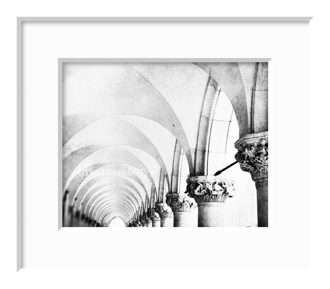 Venice Italy Decor Black and White Art Venice Wall Art | Etsy