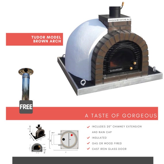 Hybrid Handmade Pizza Oven Gas Or Wood Etsy