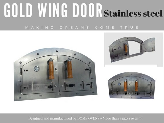 Pizza Oven Door Stainless Steel Etsy