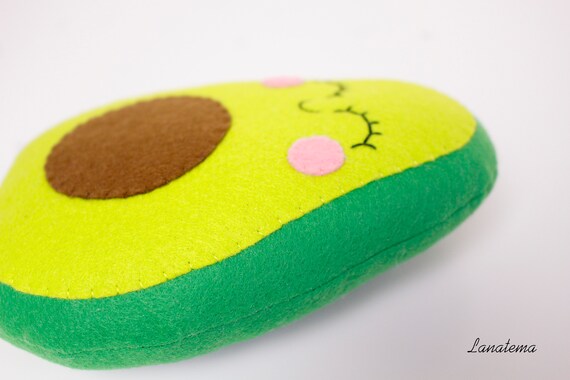 diy avocado plush
