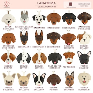 Pudel Schlüsselanhänger, Pitbull Hund Schlüsselanhänger, personalisierter Labrador Schlüsselanhänger, Dobermann Schlüsselanhänger, Kunstleder Schlüsselanhänger, Geschenk für Männer, Malteser Schlüsselanhänger, Geschenk für Mutter
