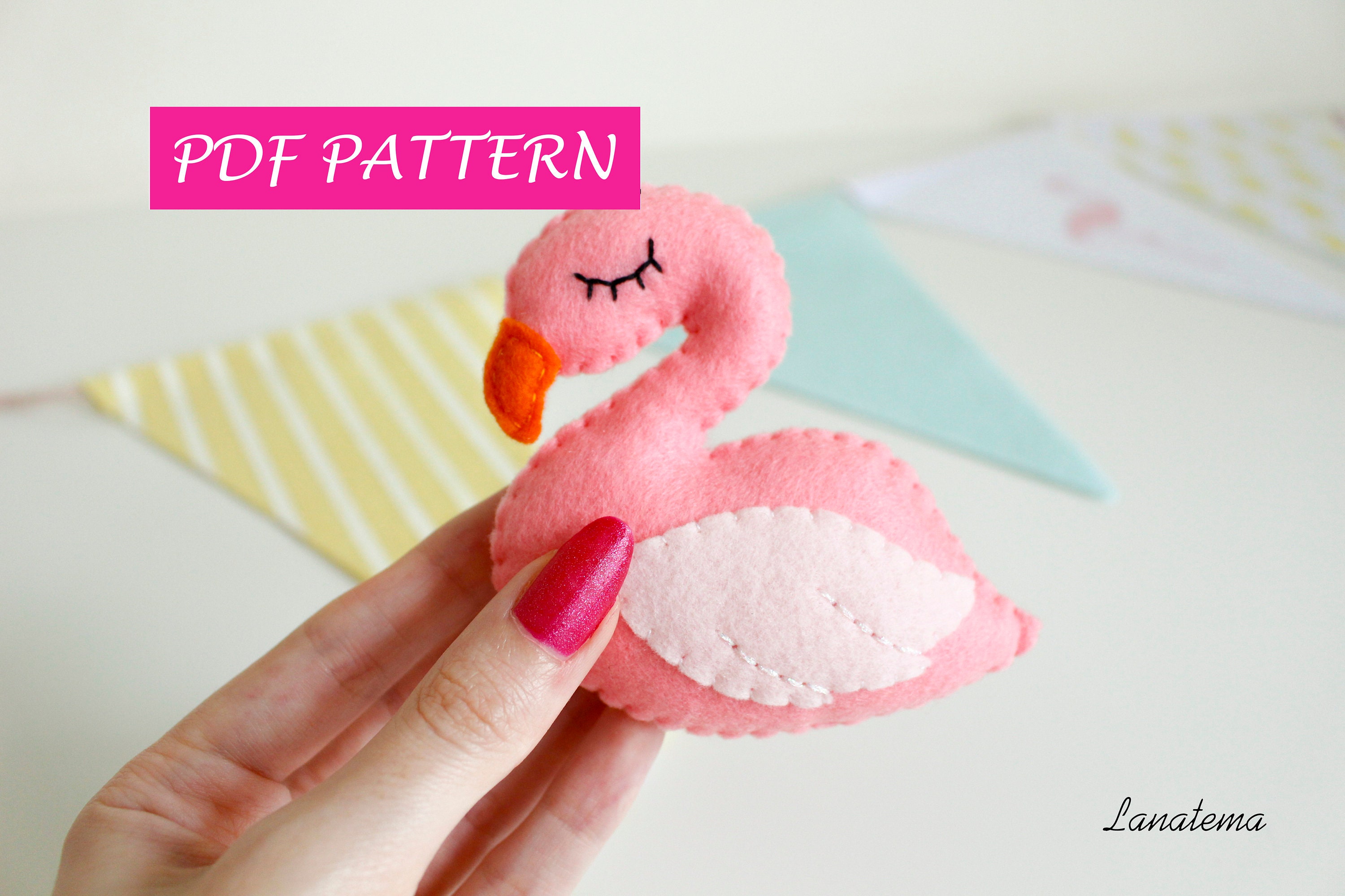 flamingo stuffed