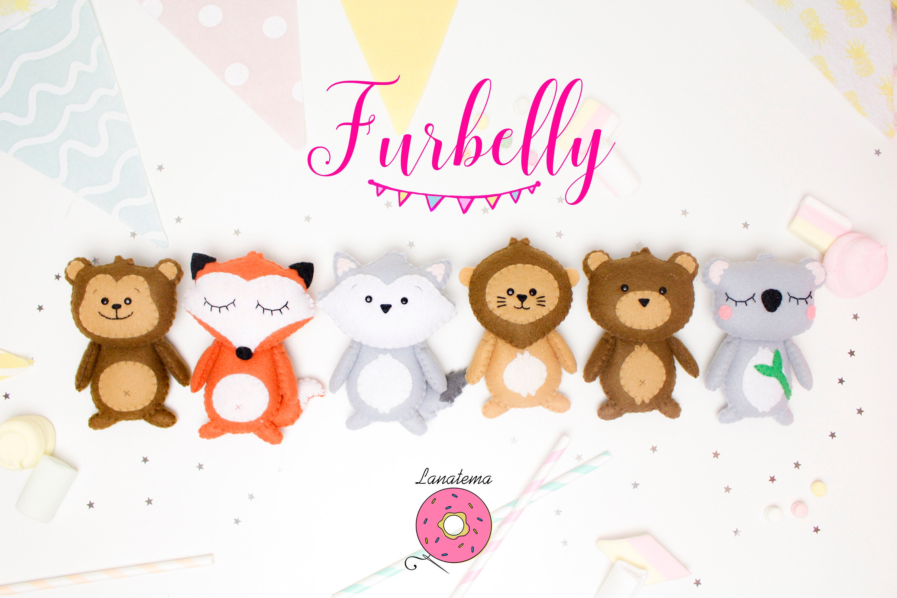 Giostrina Per Culla In Legno E Feltro - Mobile Con Animali Per Neonati 0-12 Mesi (Elefante, Giraffa) - Foto 10