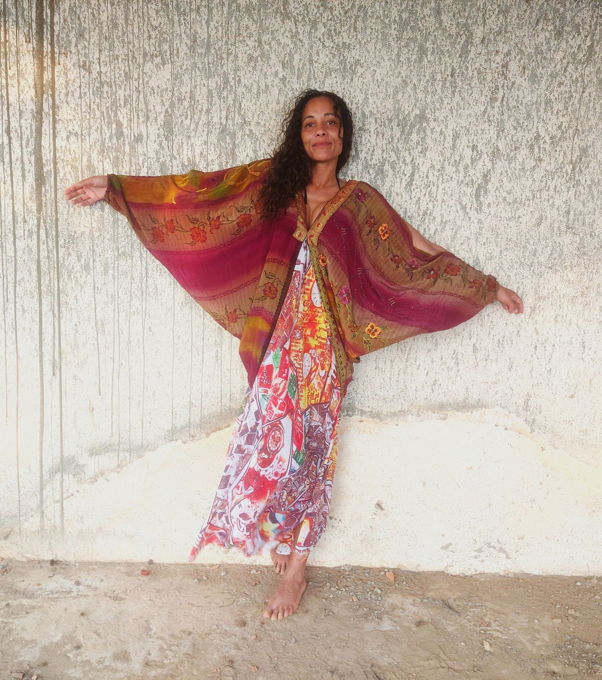 oliphant maxi dress Oliphant Cinched Shirt Maxi Dress