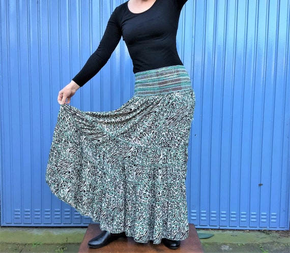 Zebra print skirt embroidery cheap