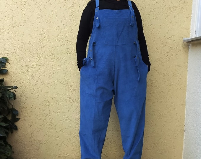 Corduroy Overalls Women Plus Size Cord Dungarees Women Etsy