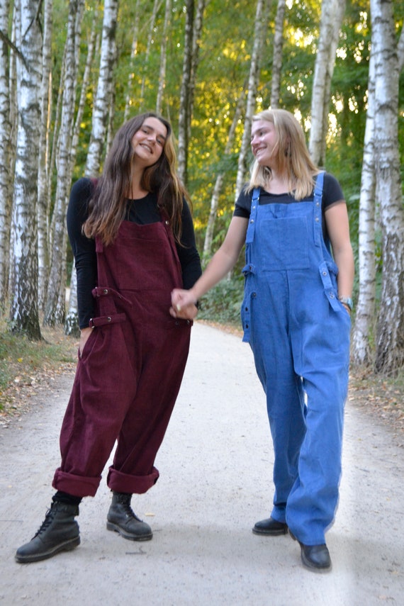 Womens outlet baggy dungarees