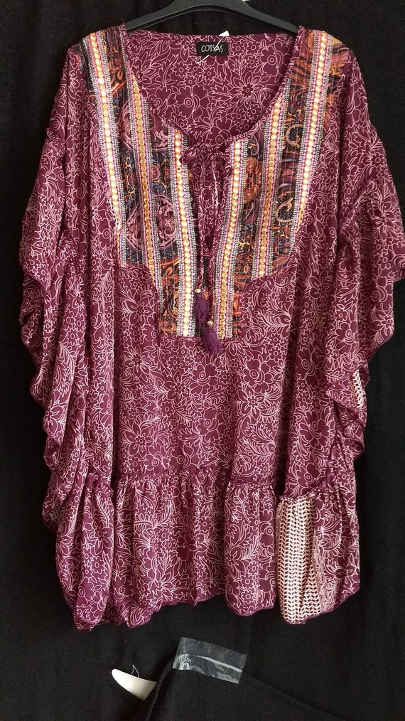 short silky maroon dress