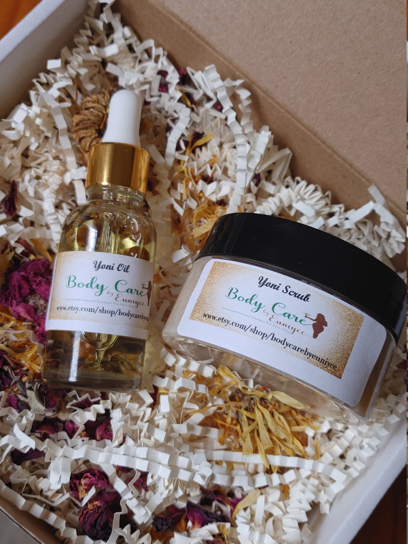 Yoni Care Set Yoni Oil Yoni Scrub Bikini Care yoni Etsy