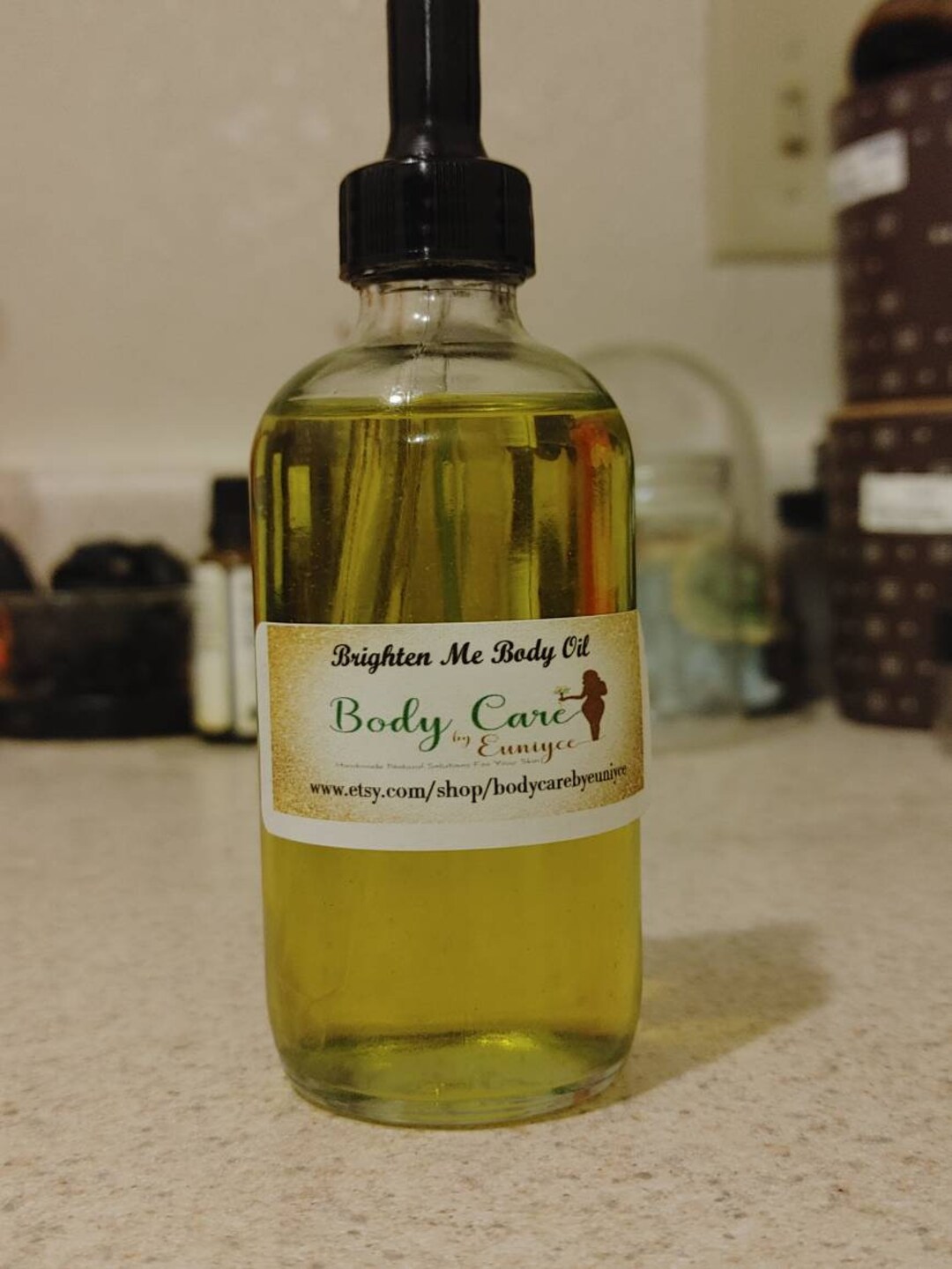 Brightening Body Oil Natural Body Oil for Dull Skin Light Body Etsy