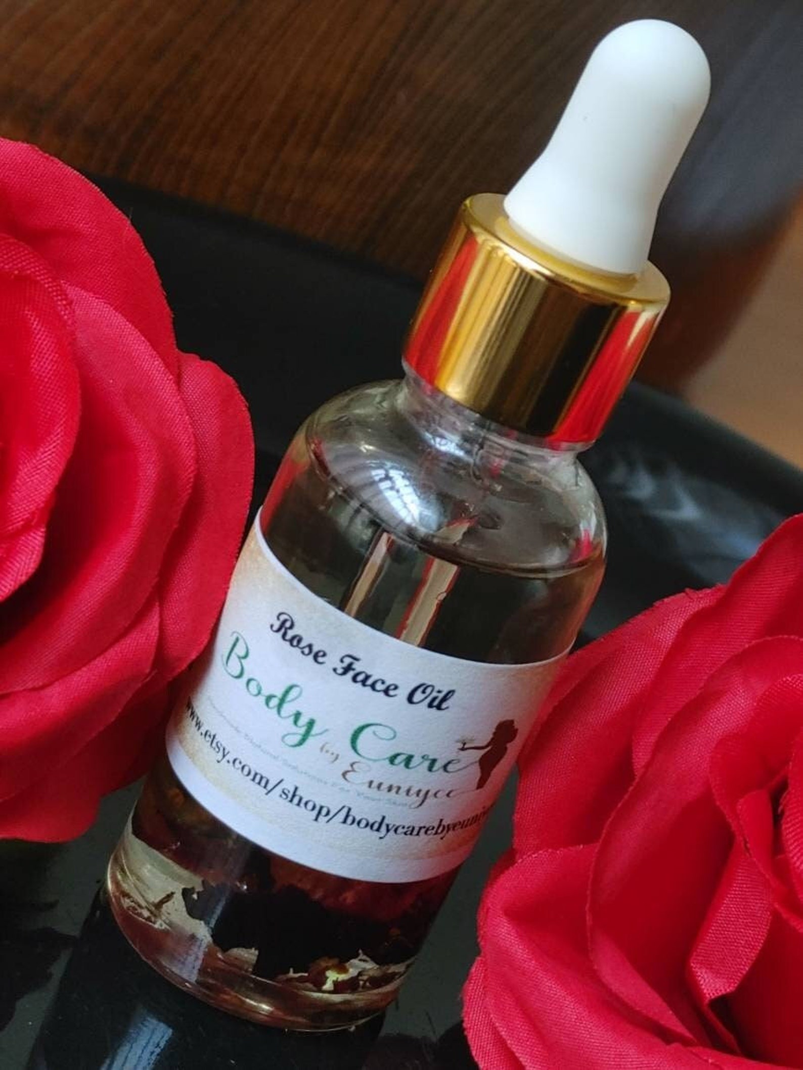 Rose Face Oil Face Oil Rose Face Serum Facial Serum Etsy