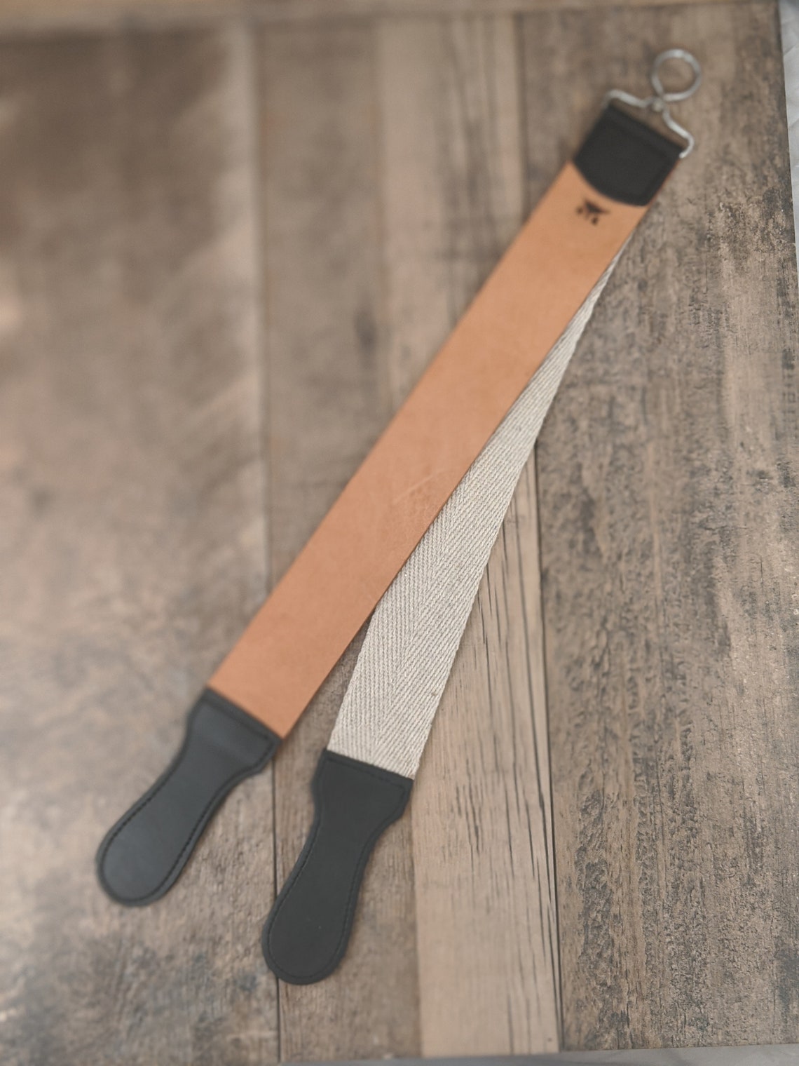 HTRS02 // STROP STRAIGHT RAZOR Sharpening // Heavy Duty // Etsy