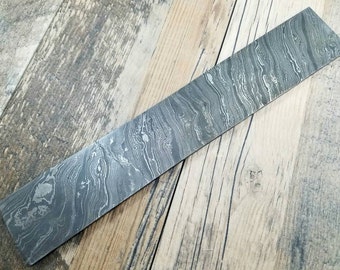 HTN Twist Damascus handmade Billet / Great quality / Twist Pattern / 2" x .11" x 10"