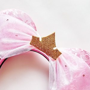 Sleeping Beauty Inspired Mouse Ears, Sleeping Beauty Mouse Ears, Aurora Mouse Ears, Mouse Ears