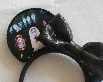 Haunted Icons Mouse Ears, Haunted Mansion Mouse Ears, Mouse Ears