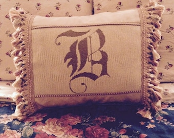 Custom Needlepoint Pillow Cover Not For Sale