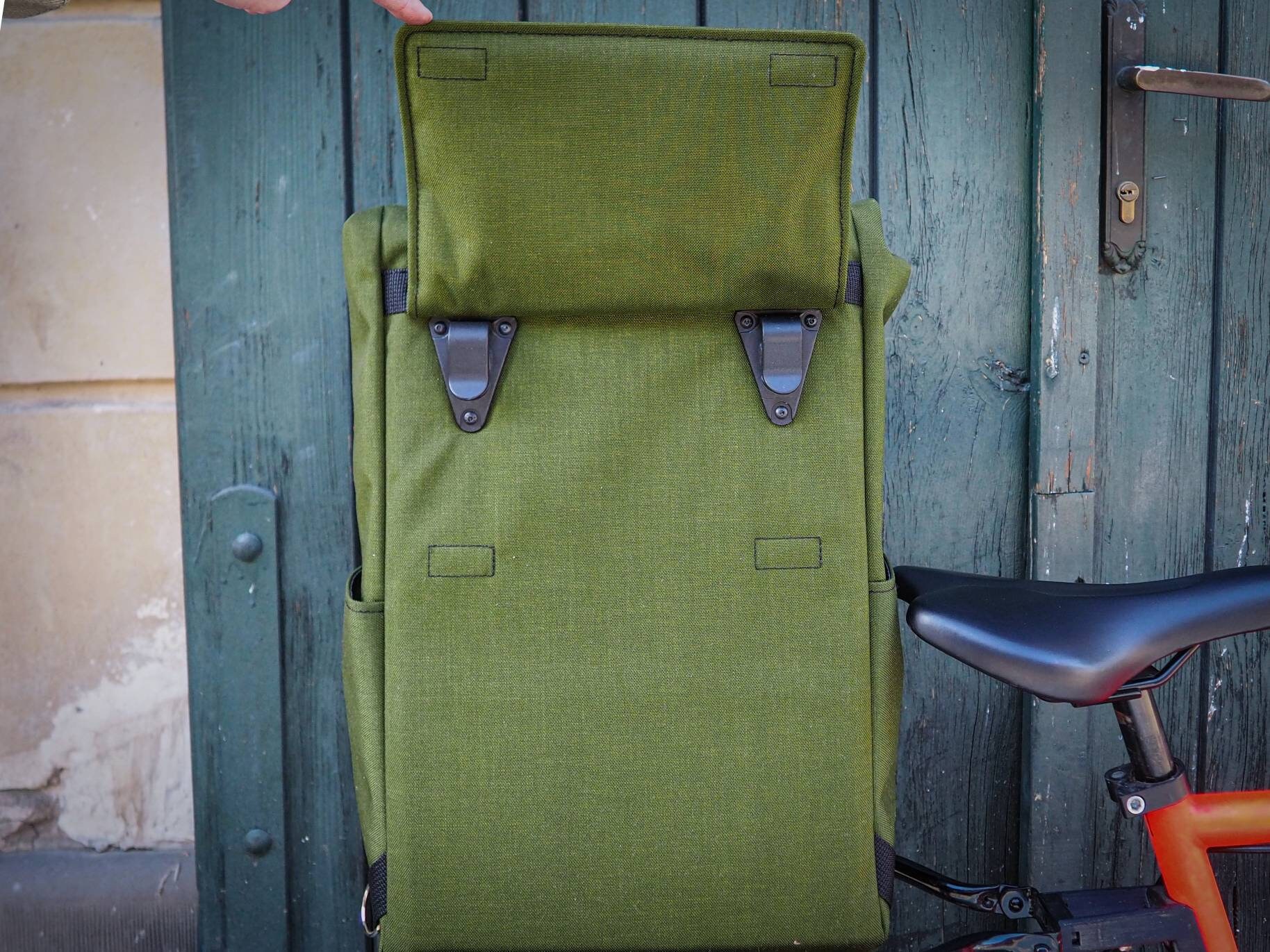Bicycle Pannier Backpack / bike bag / Convertible backpack / Etsy