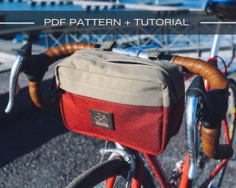 Handlebar bike bag pattern pdf