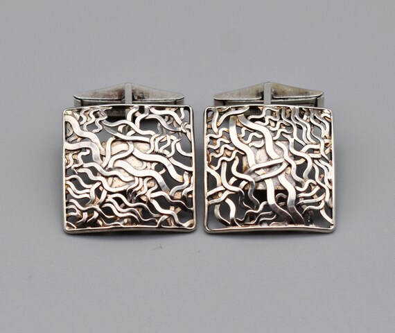 Avant Garde 60's sterling wavy strings swivel back cu… - Gem