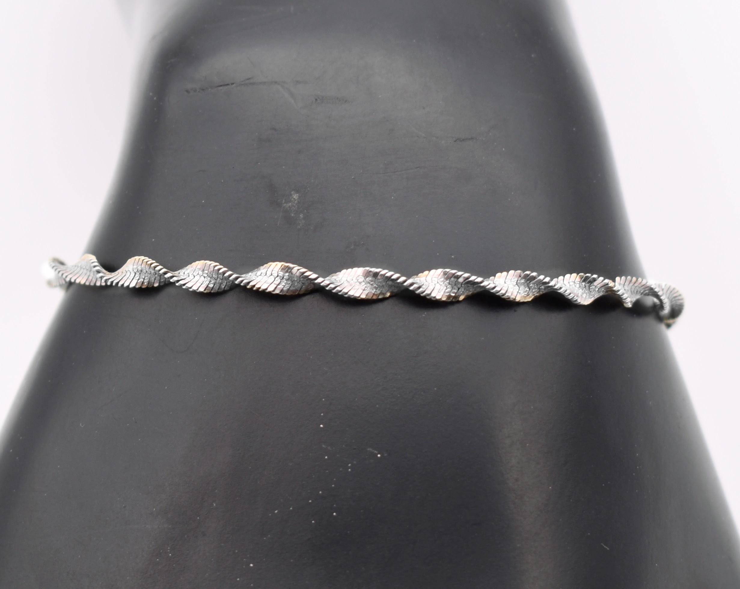 Vintage Italy 925 Bracelet - Etsy