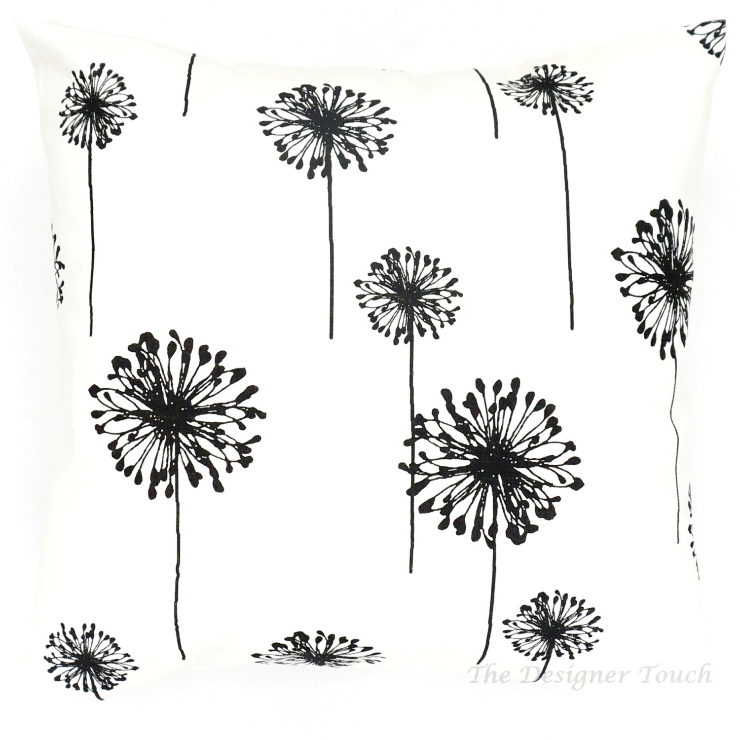 Black and White Pillows.black Pillows.pillow Cover.black and Etsy