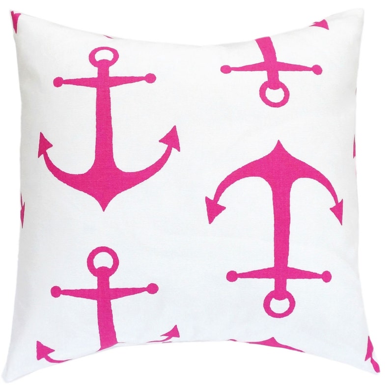 Hot Pink Throw Pillow Cover.dandelions Pillow.kids Pillow.hot Etsy