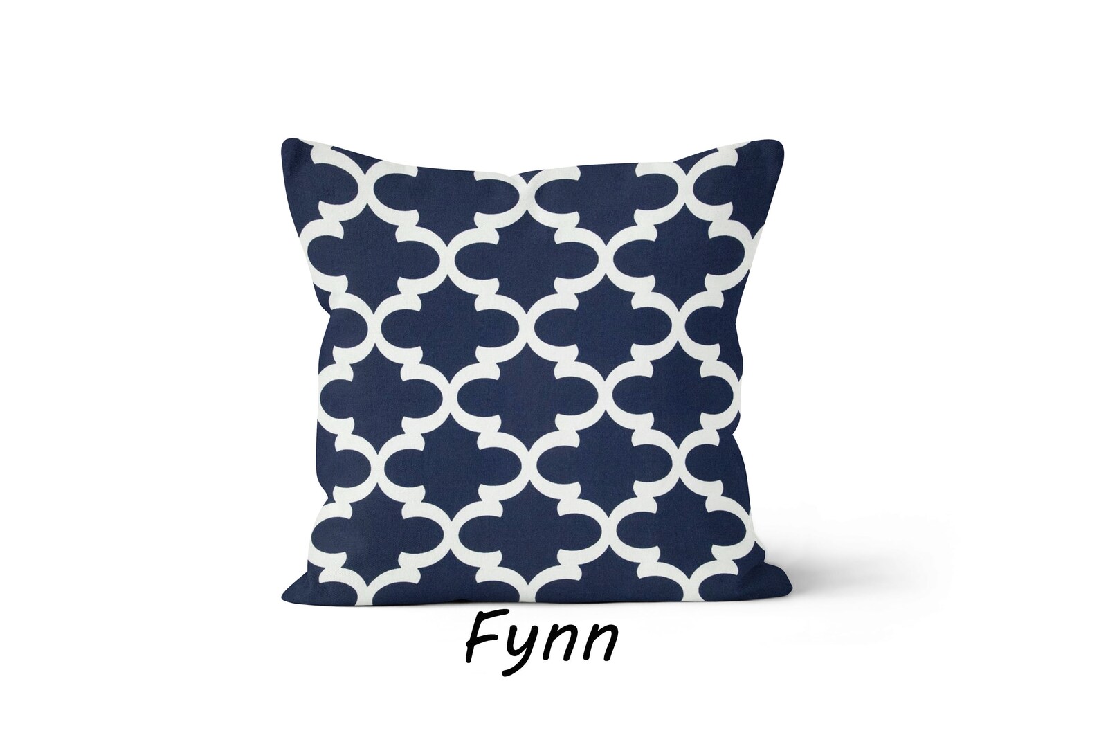 Navy Blue Throw Pillow Cover.dark Blue Toss Pillow.lumbar.blue Etsy