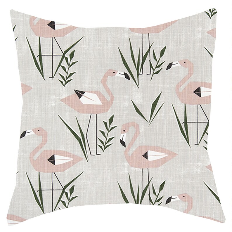 Blush Pink Pillow Cover.black Accent Pillow.gray Toss Etsy