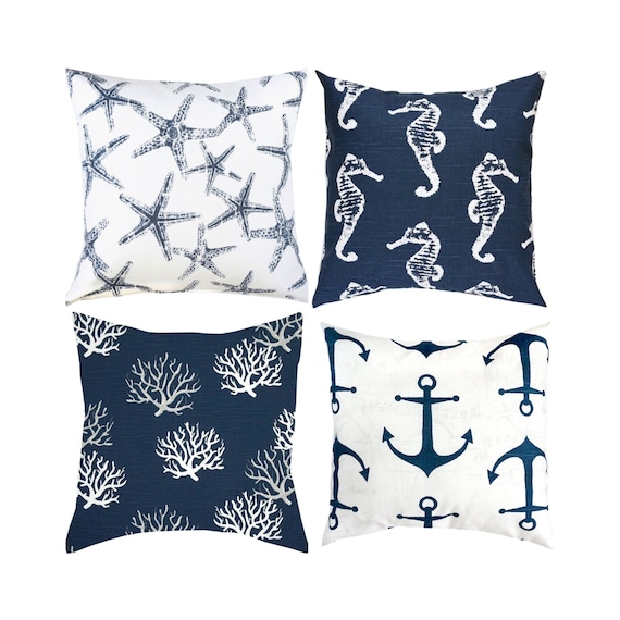 nautical pillow covers 20x20