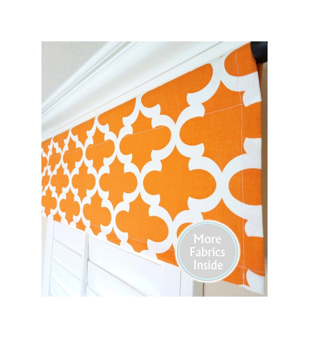 Orange Window Valanceapache Orange Kitchen Valance Curtainsmorrocan