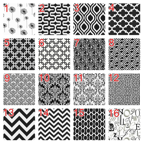 Black and White Pillows.black Pillows.pillow Cover.black and White Throw Pillows.pillows.black and White Euro Sham.any Size Etsy UK