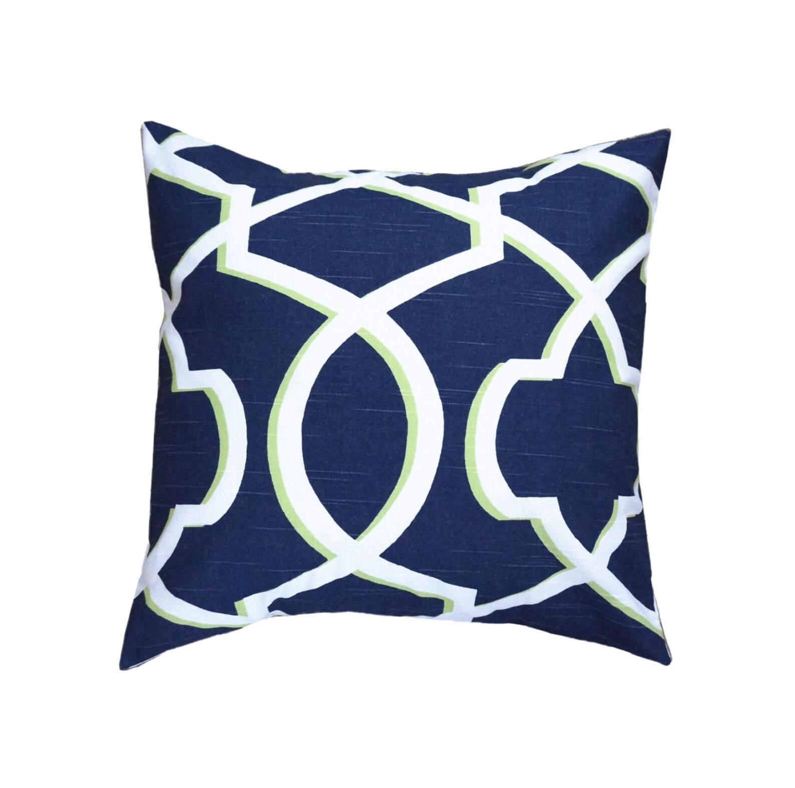 Navy Blue Pillow Cover.blue Green Pillow.peacock Color Throw Etsy