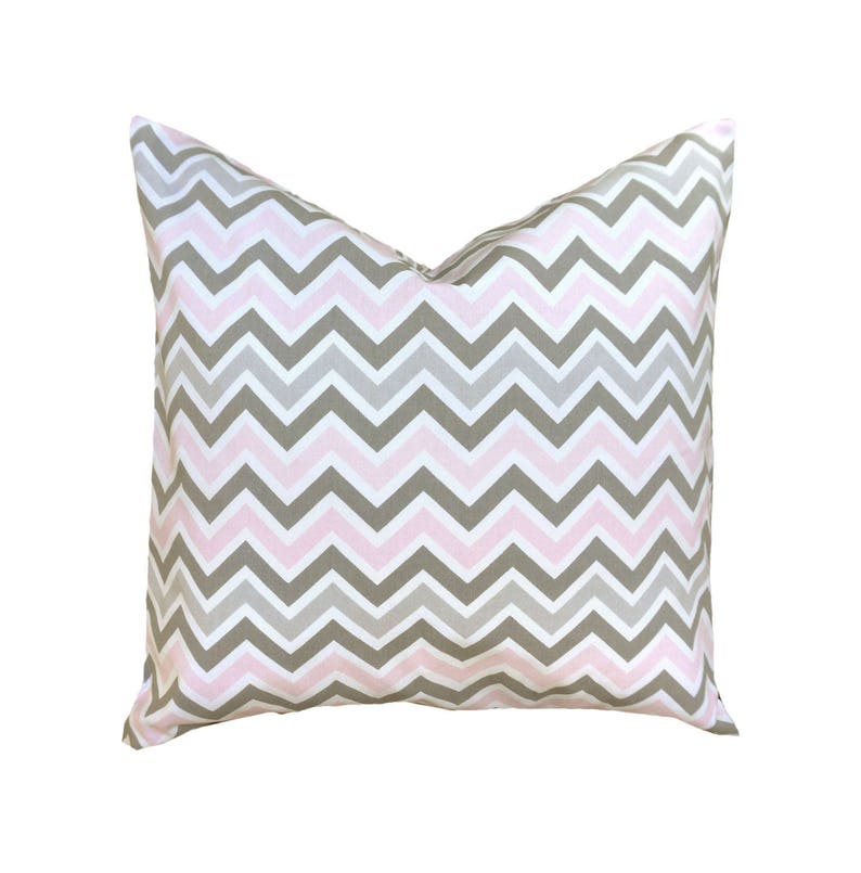 White Pink Grey Gray Throw Pillow Cover Lumbar Euro Sham Cover Etsy