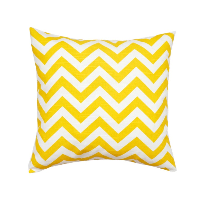 Yellow Throw Pillow Cover.grey Toss Pillows.yellow Grey Etsy