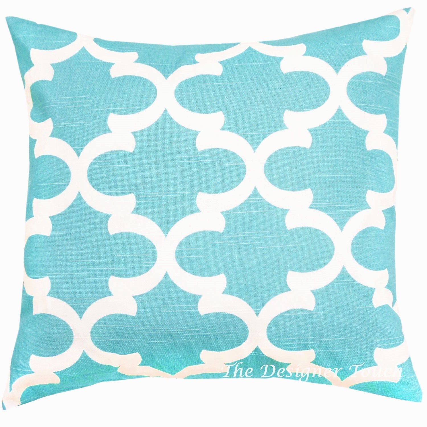 Aqua Blue Pillow Cover.aqua Toss Pillow.light Blue Throw Etsy