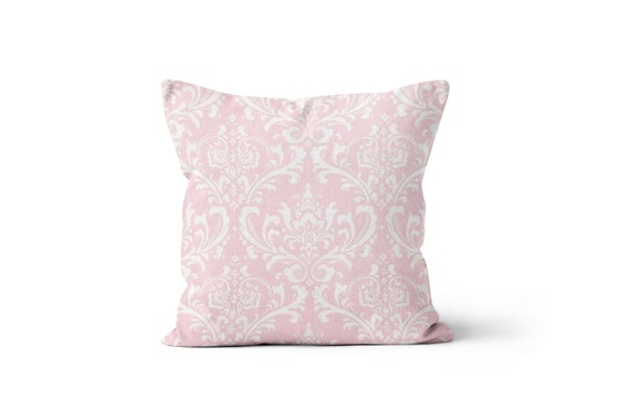 pink and grey pillows