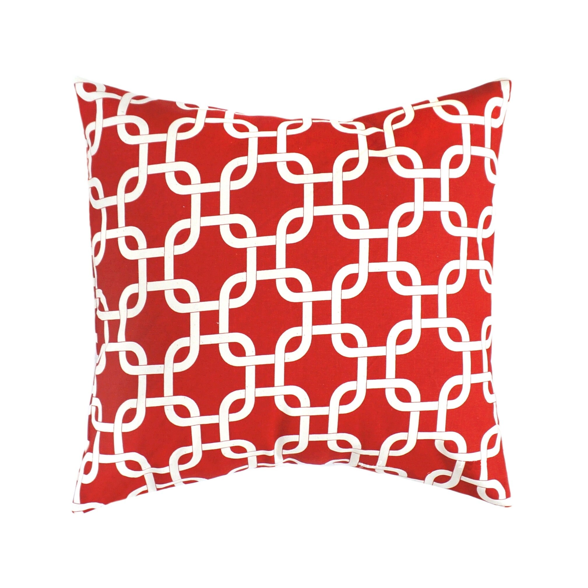 Red White Pillow Cover.red Throw Pillow. Morrocan Etsy