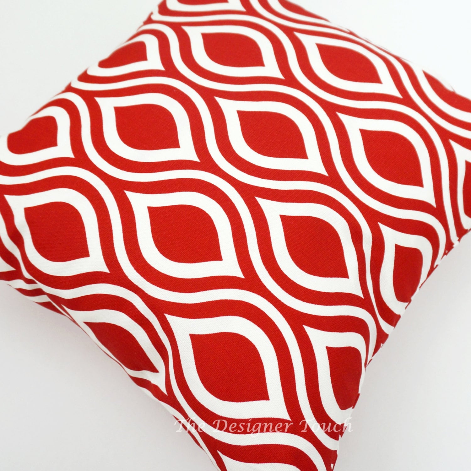 Red Pillow Covers. Red Throw Pillows.red White Decorative Etsy