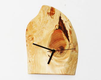 Clock, rustic clock, wall clock, eco friendly clock, wooden clock, wood clock